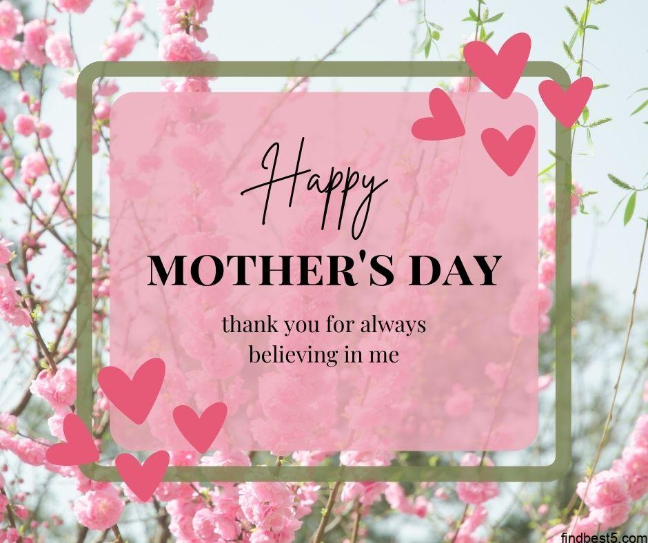 2 8 Mothers Day Images for Whatsapp free download happy mothers day images free download with pink hearts and pink flower background