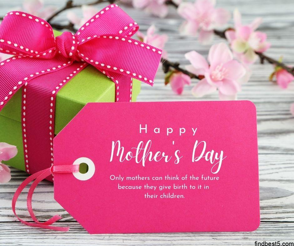 5 6 Mothers Day Images for Whatsapp free download happy mothers day images free download with gift and pink card and flower