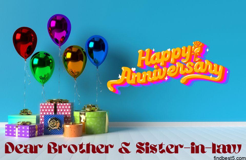 6 5 Happy Anniversary Brother and Sister in law images happy anniversary brother and sister in law images